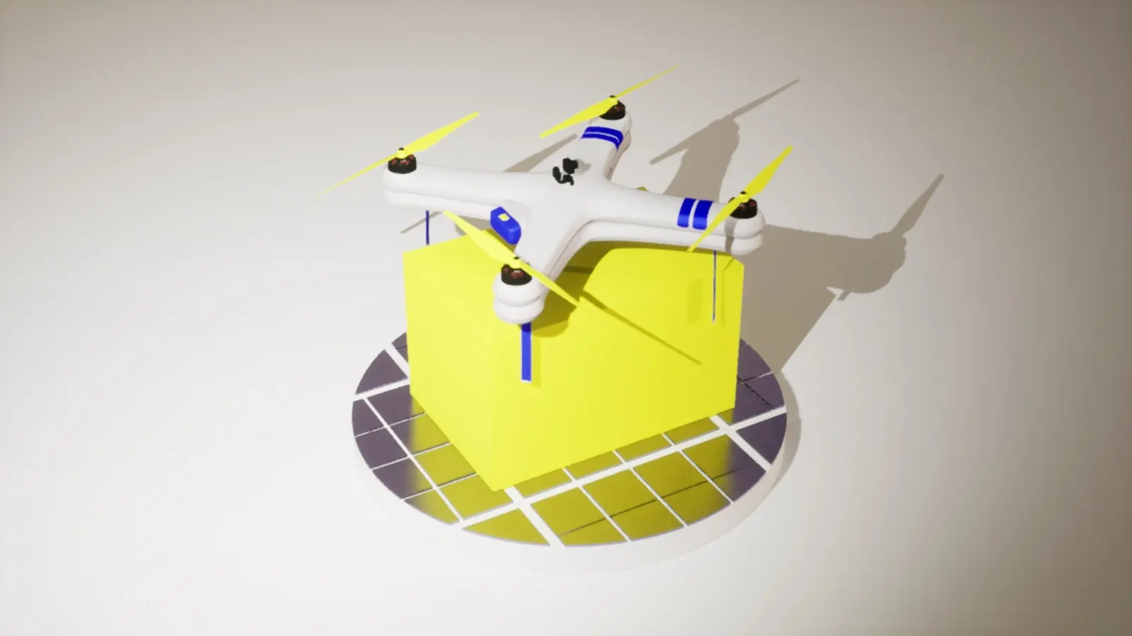 DronePad package delivery drone