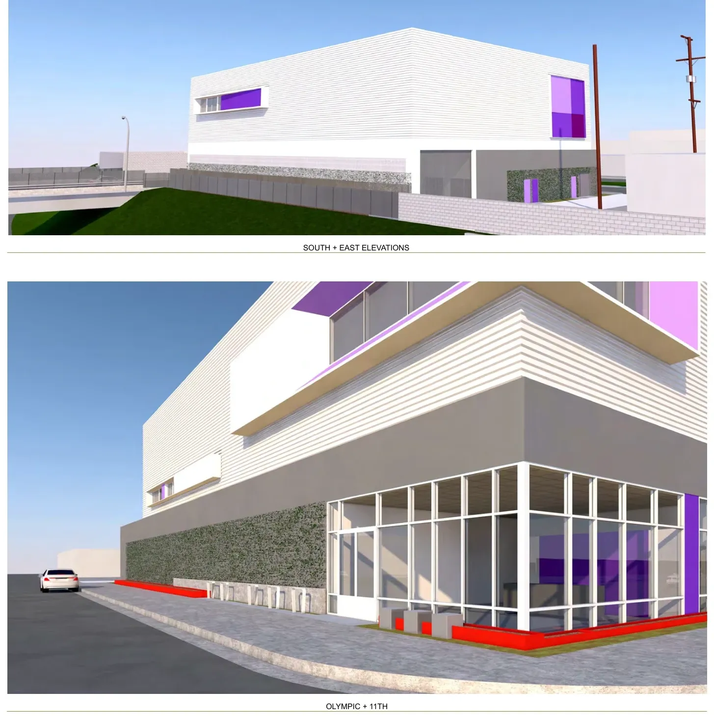 Olympic — architectural drawing