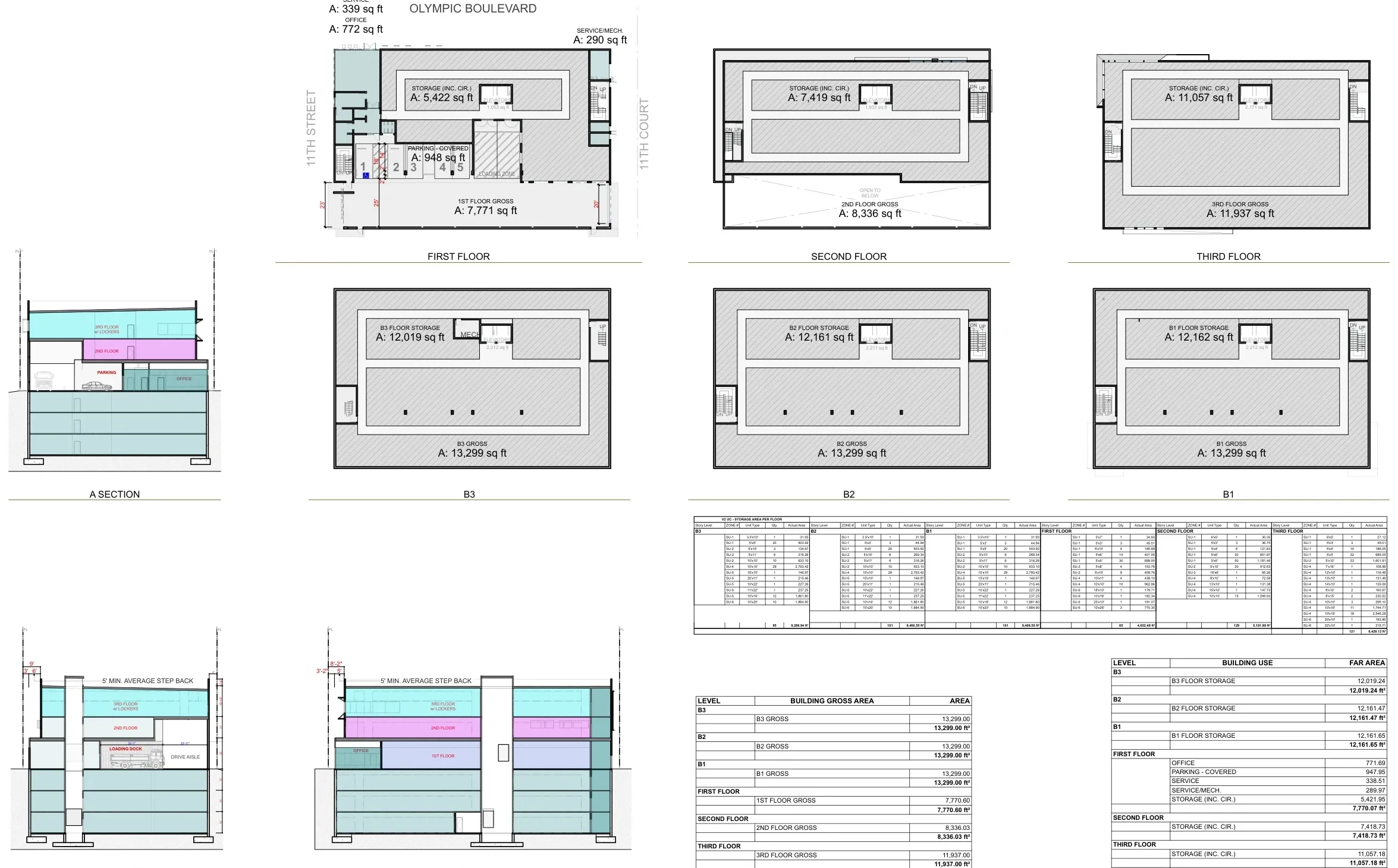 Olympic — architectural drawing