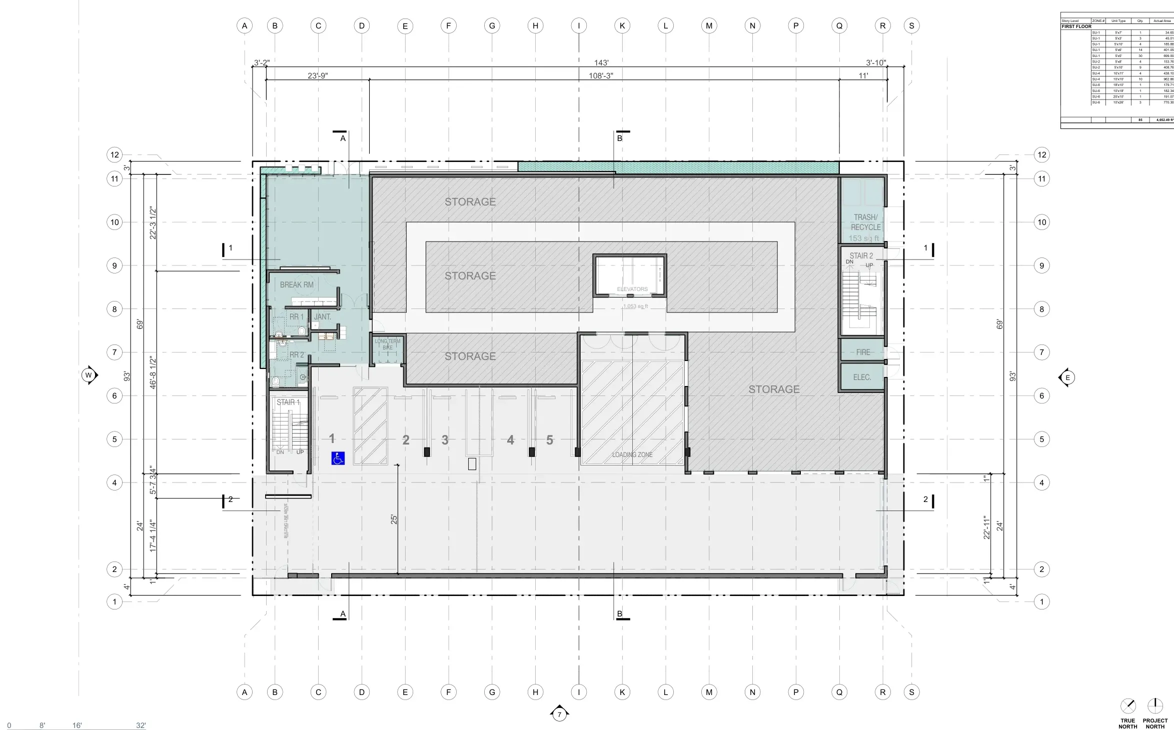 Olympic — architectural drawing