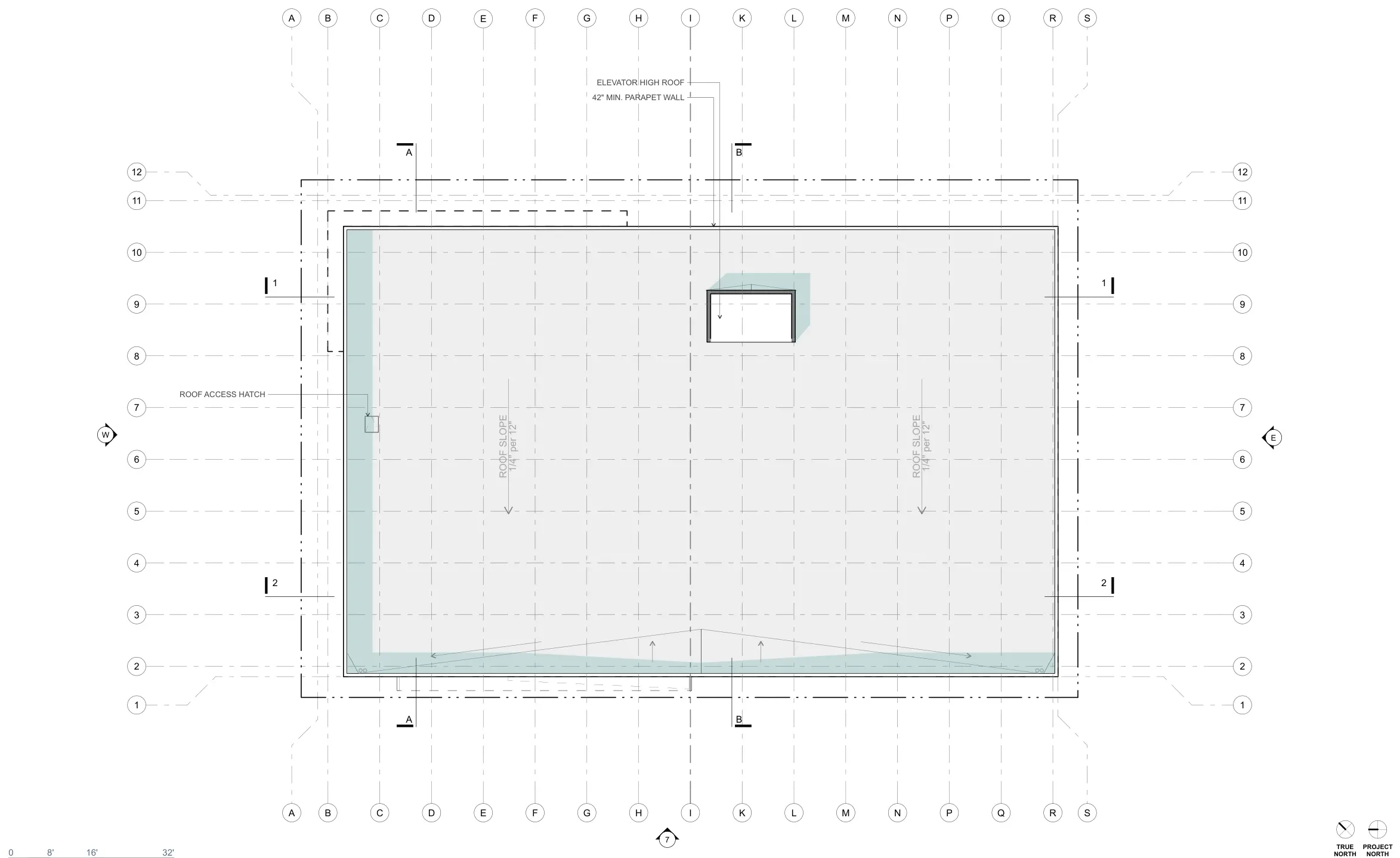 Olympic — architectural drawing