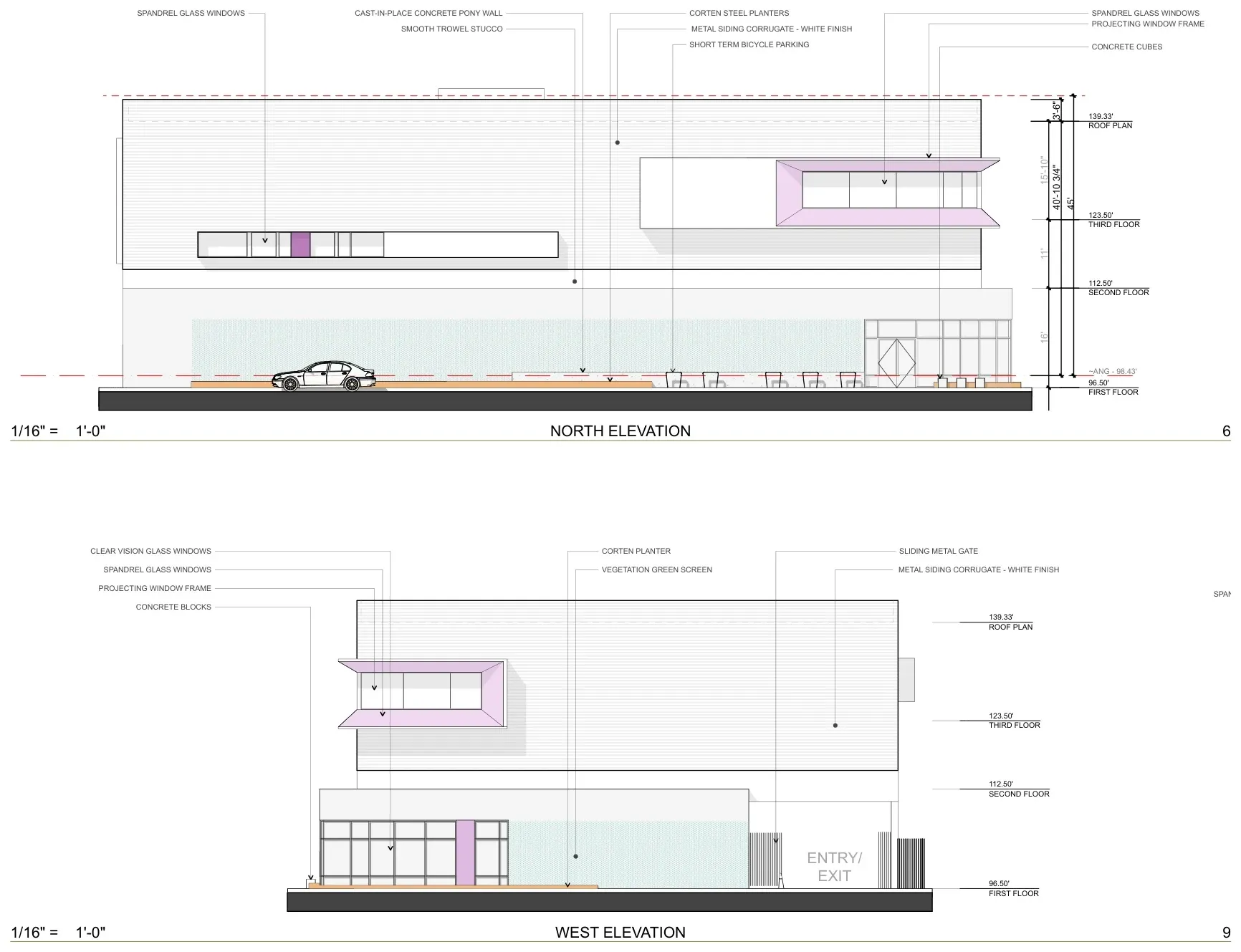 Olympic — architectural drawing