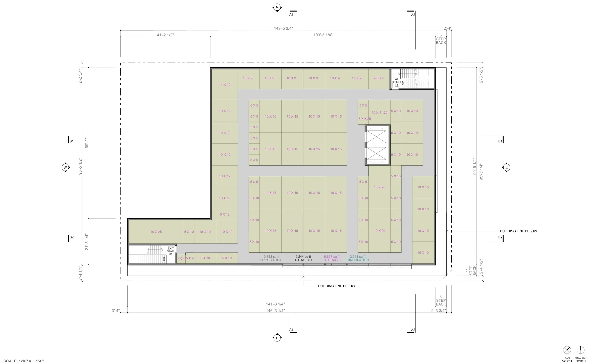20th Street — architectural drawing