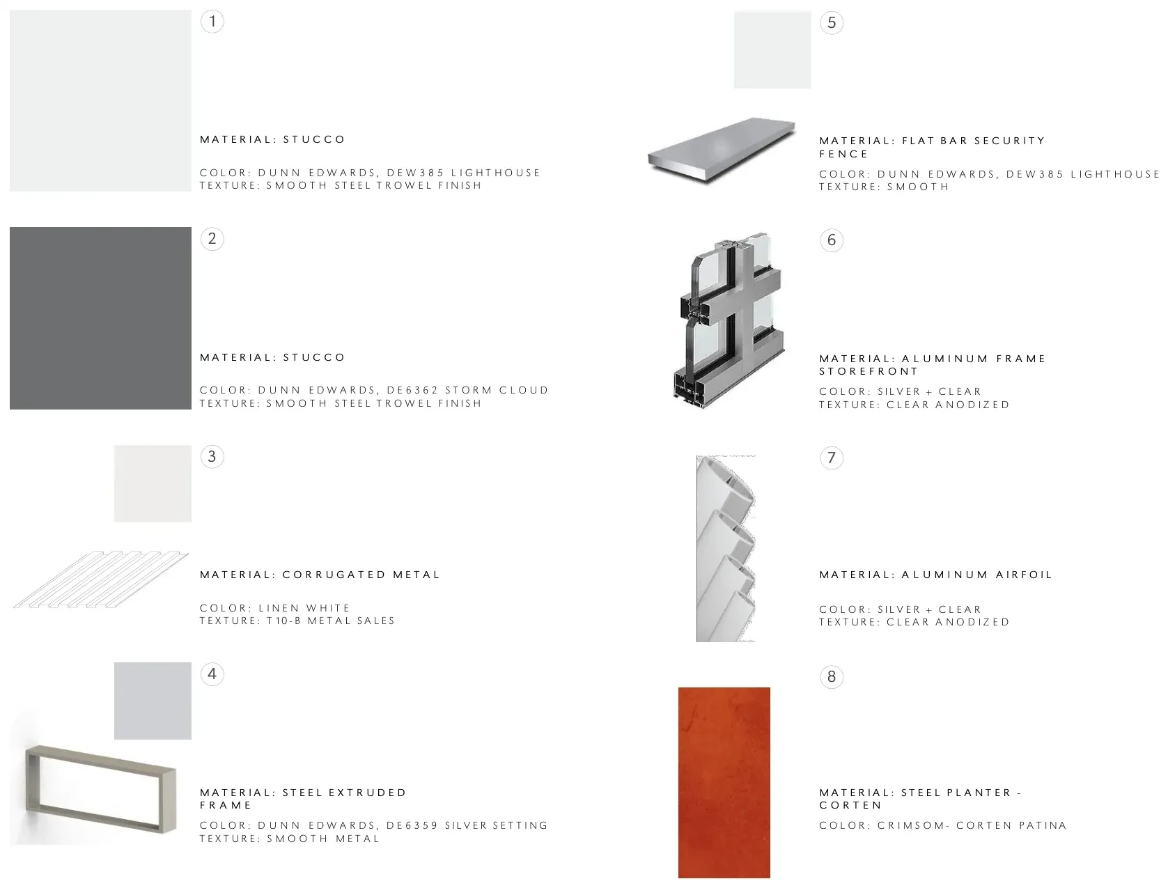 20th Street — architectural drawing