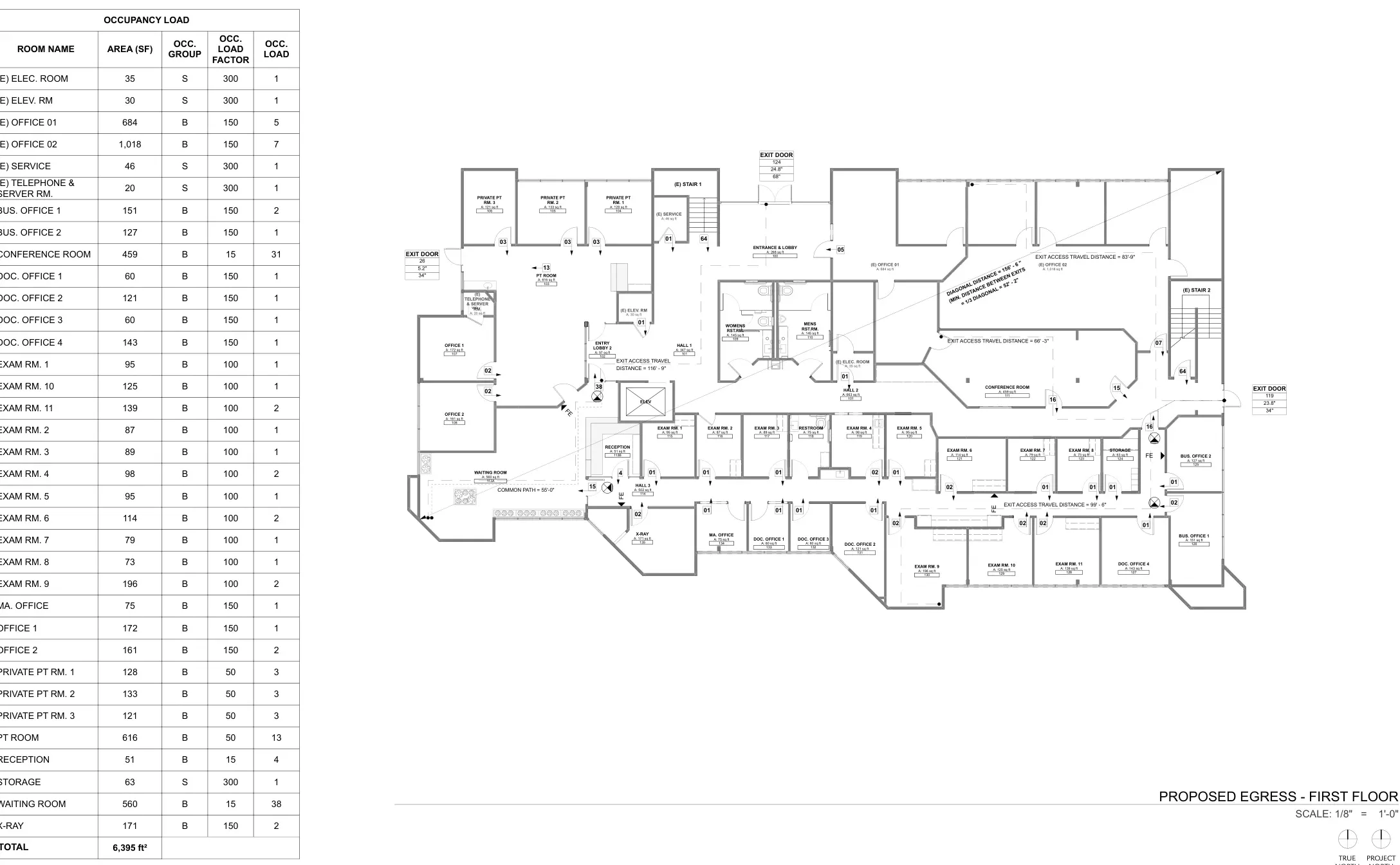 Village Oaks — architectural drawing