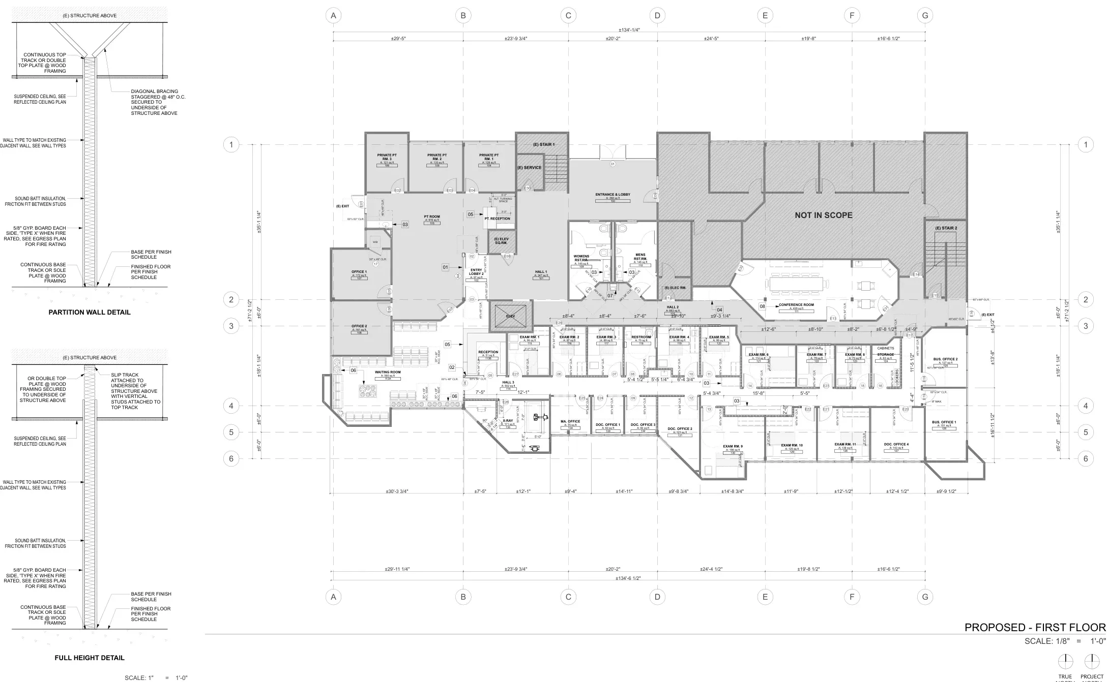 Village Oaks — architectural drawing