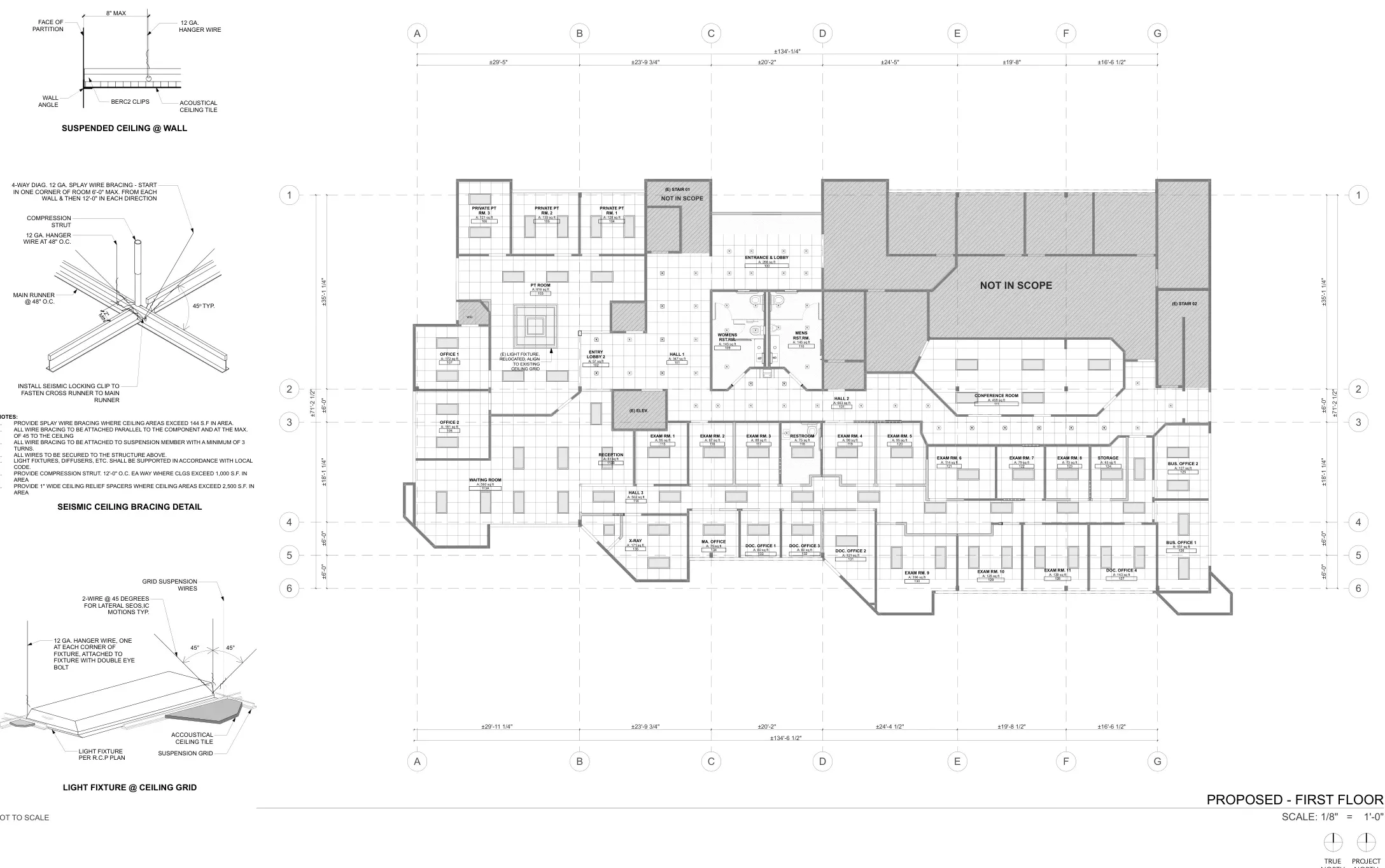 Village Oaks — architectural drawing