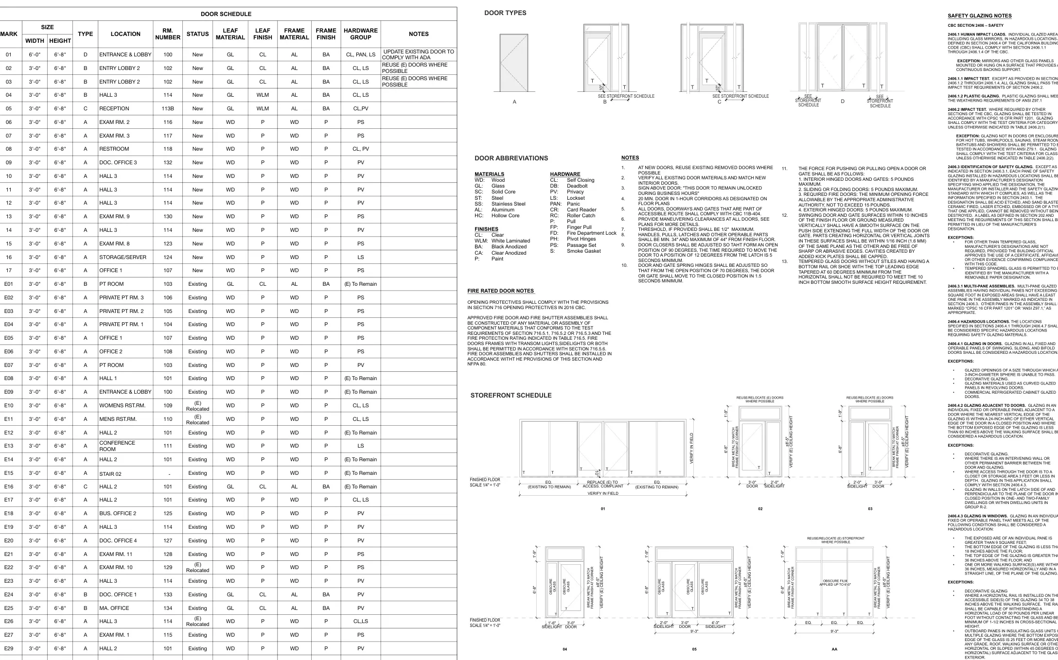 Village Oaks — architectural drawing