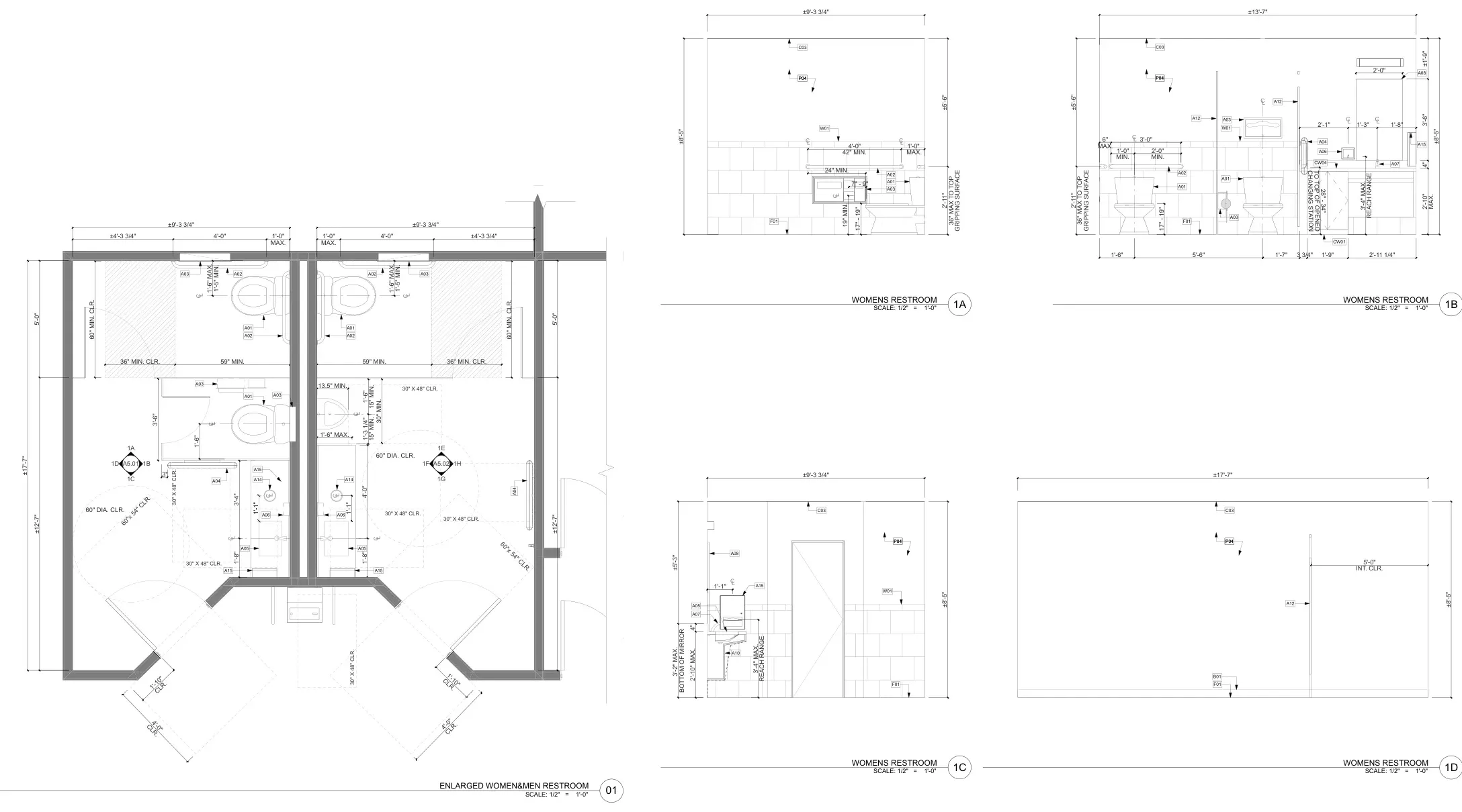 Village Oaks — architectural drawing