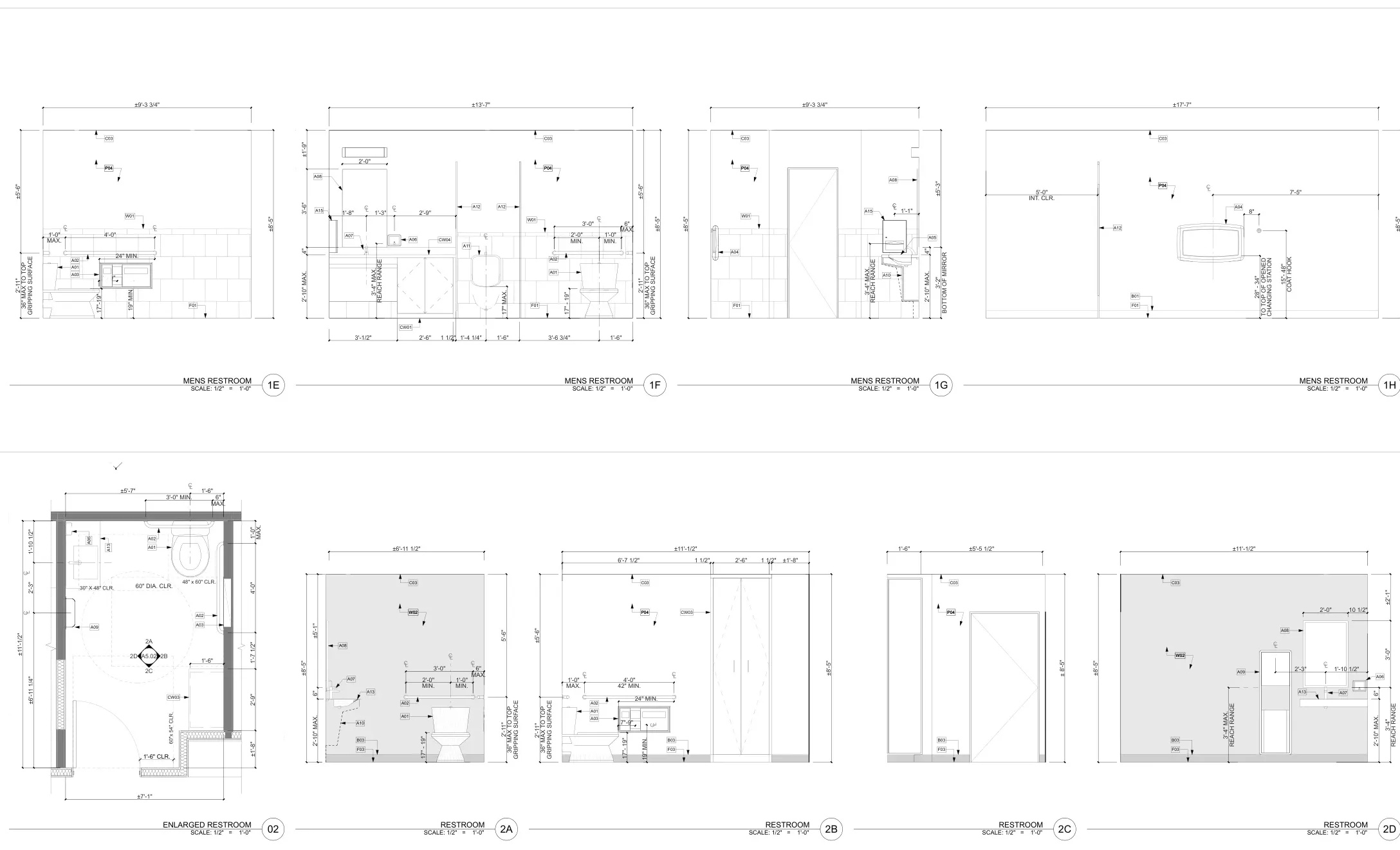 Village Oaks — architectural drawing