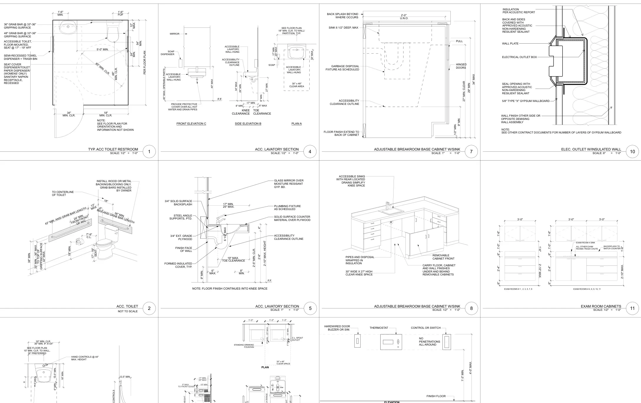 Village Oaks — architectural drawing