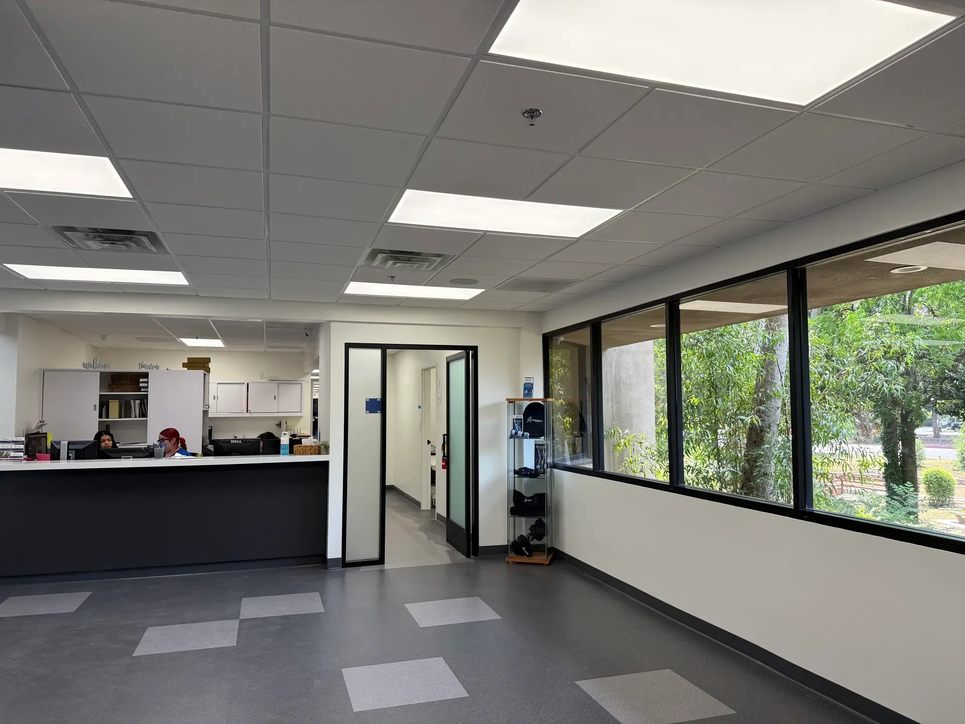 Village Oaks — completed clinic interior