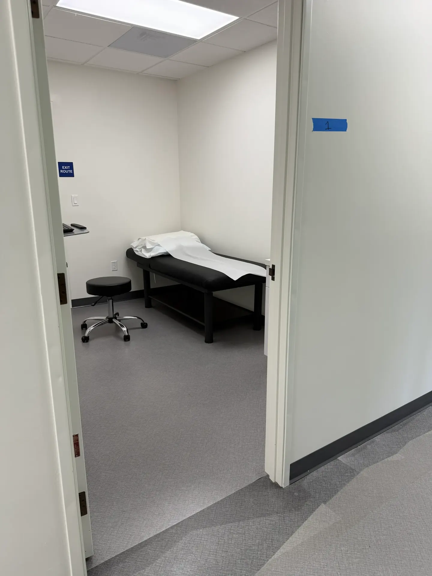 Village Oaks — completed clinic interior