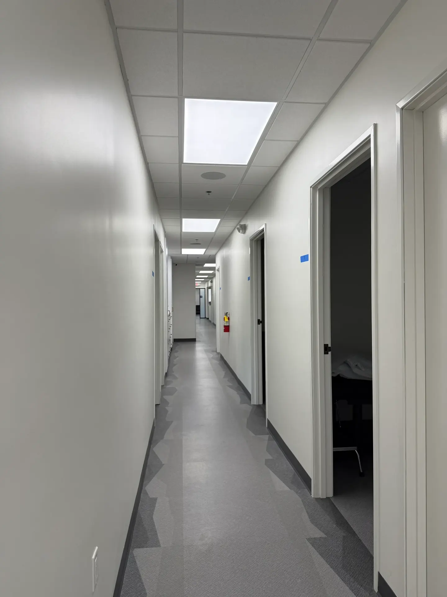 Village Oaks — completed clinic interior