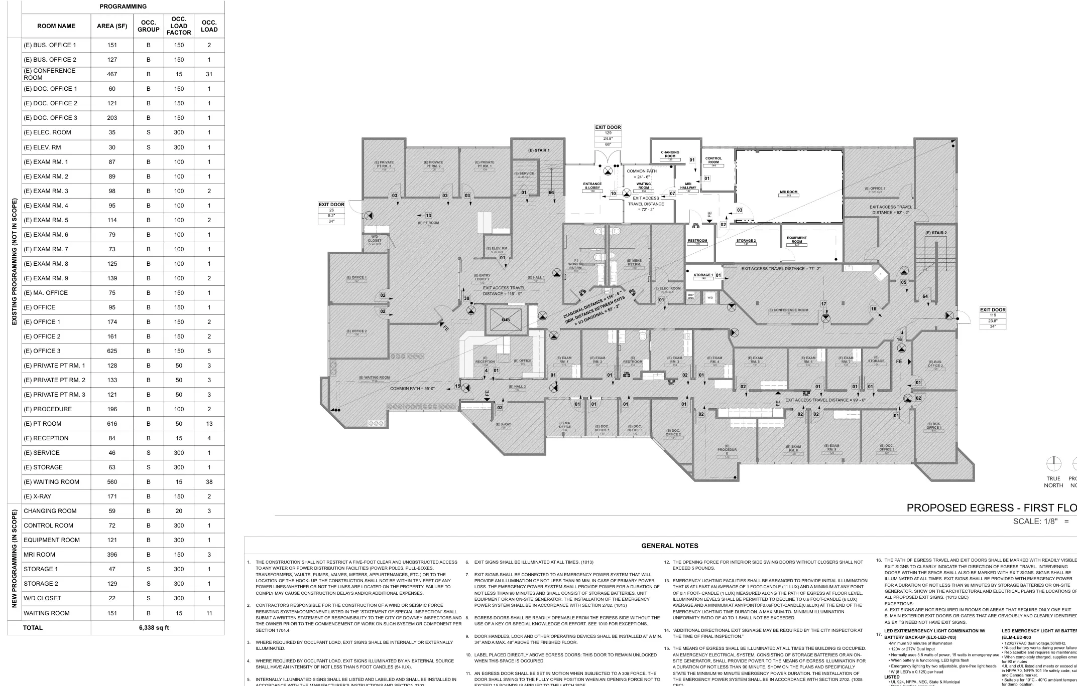 Village Oaks — architectural drawing