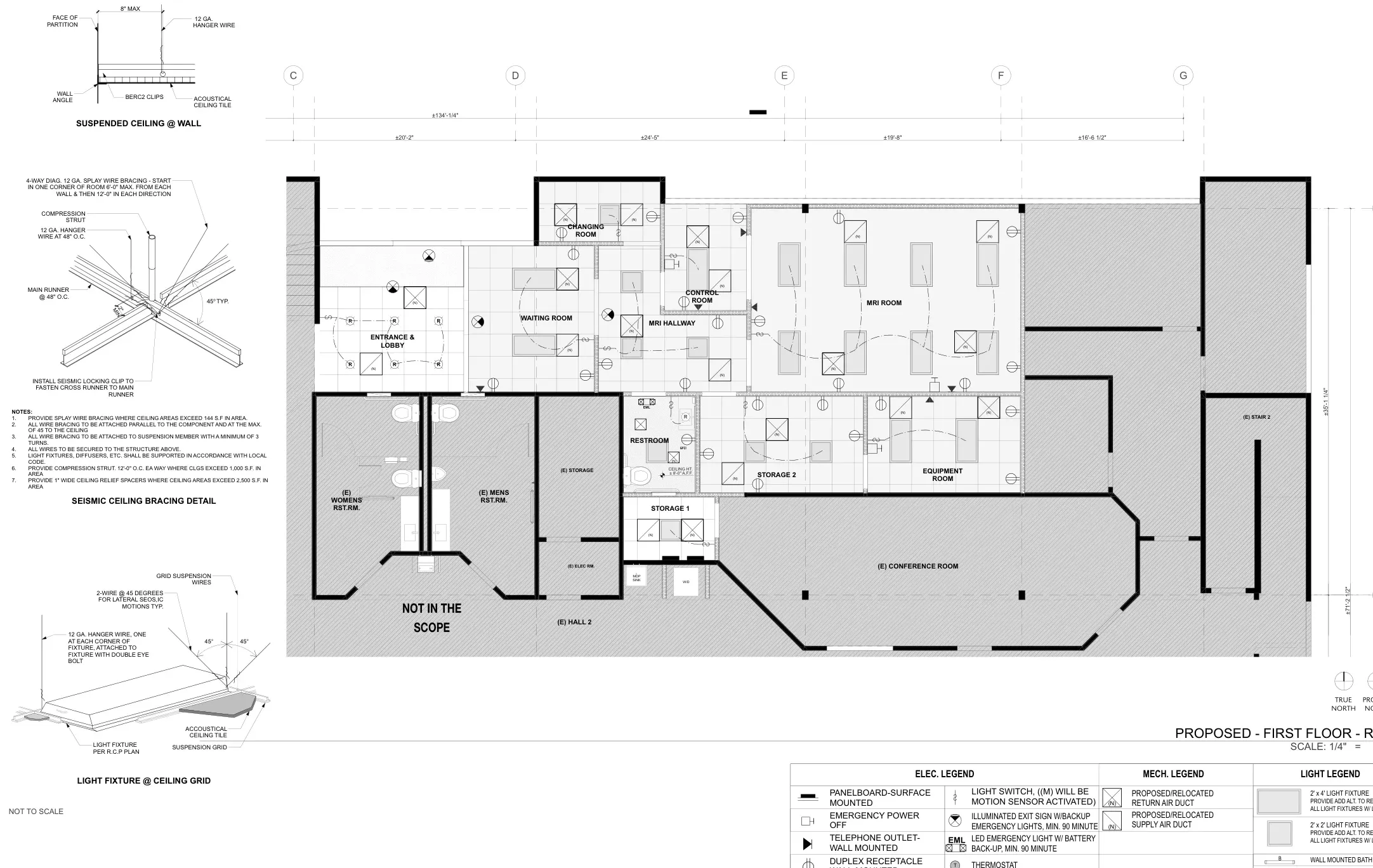 Village Oaks — architectural drawing