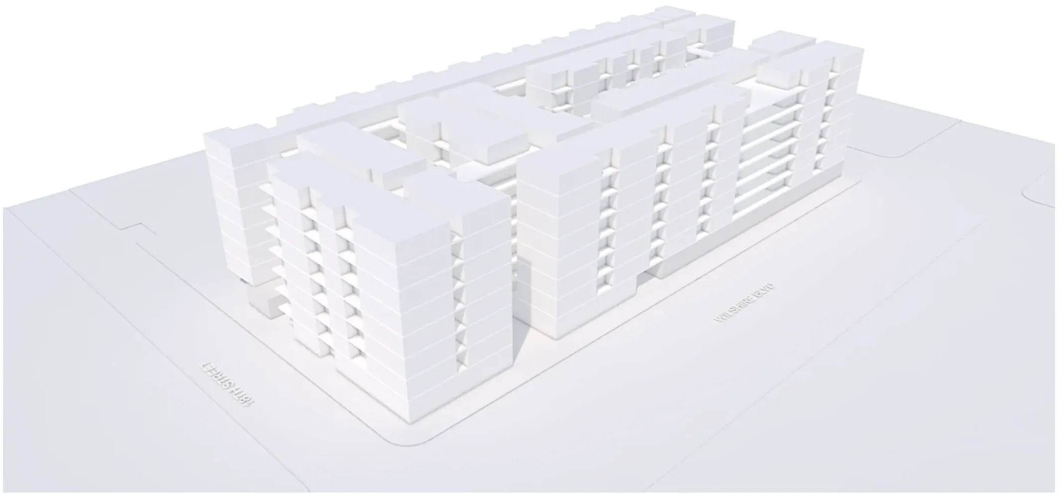 Wilshire — architectural drawing