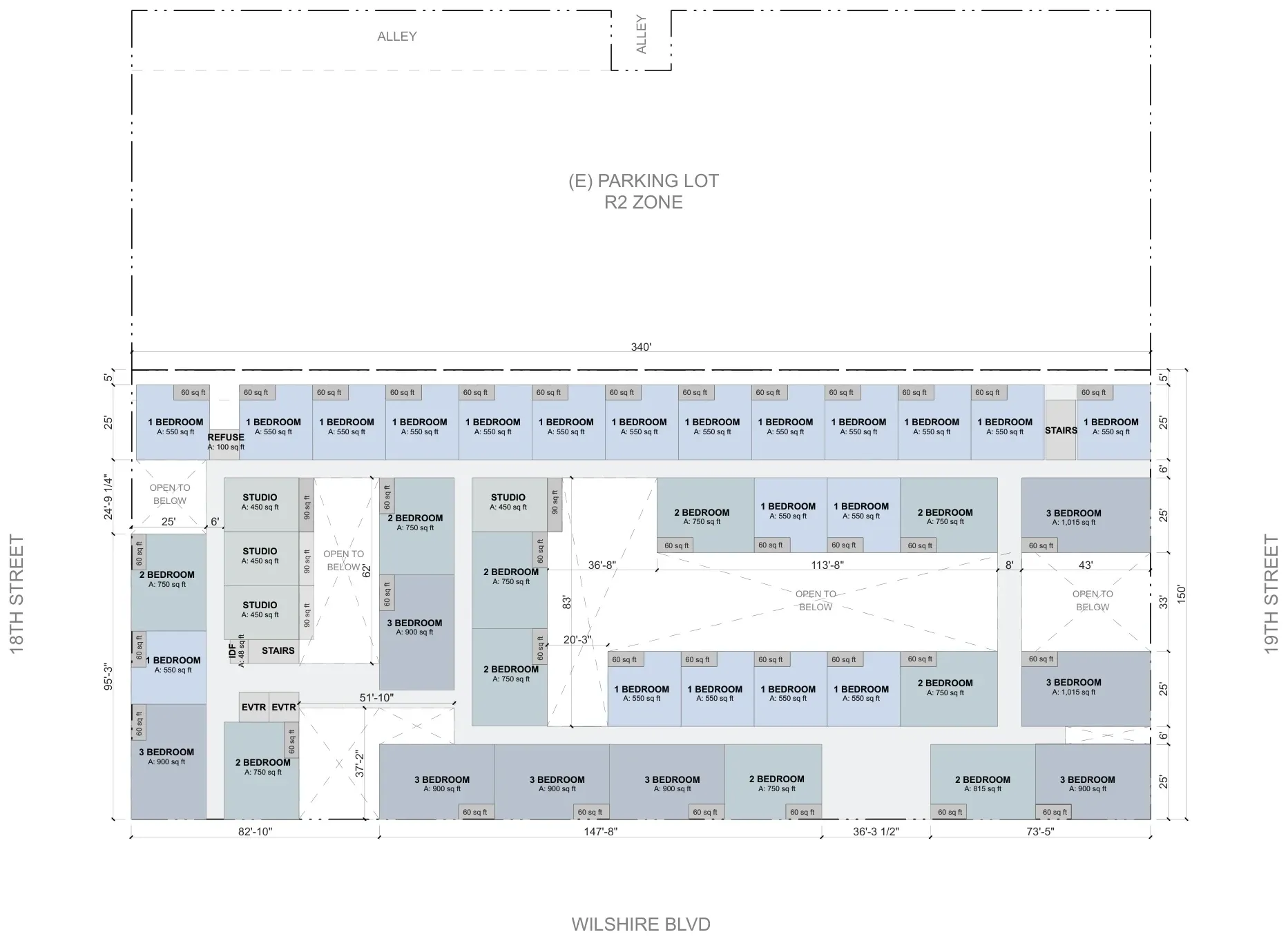 Wilshire — architectural drawing