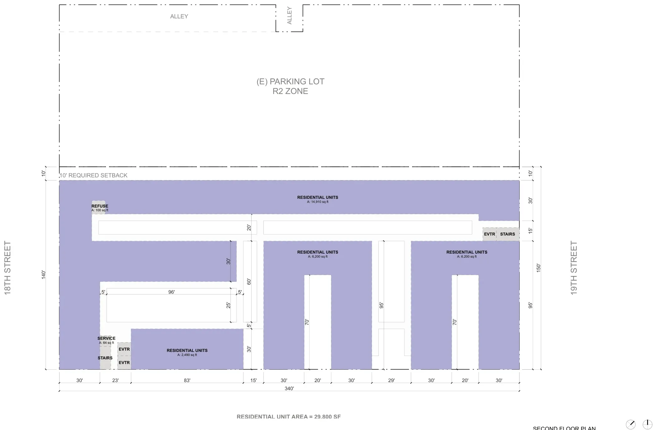 Wilshire — architectural drawing