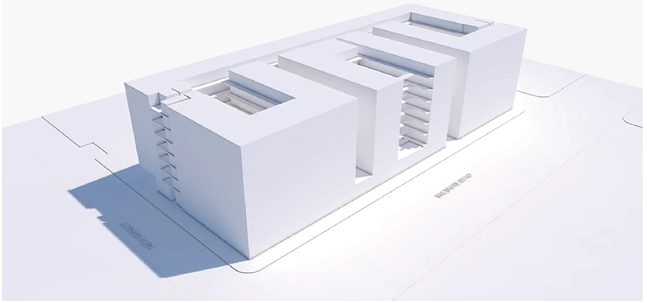 Wilshire — architectural drawing
