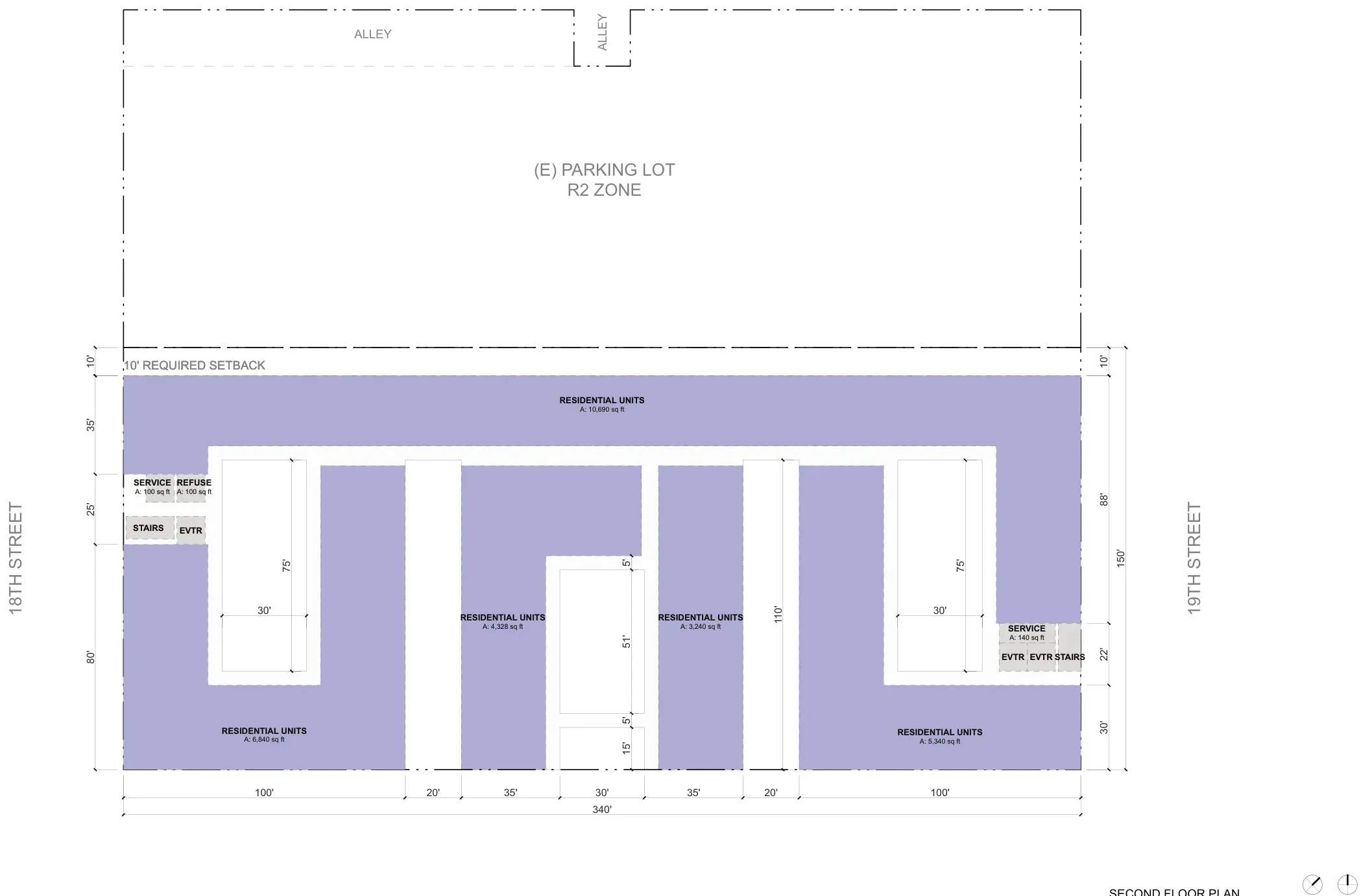 Wilshire — architectural drawing