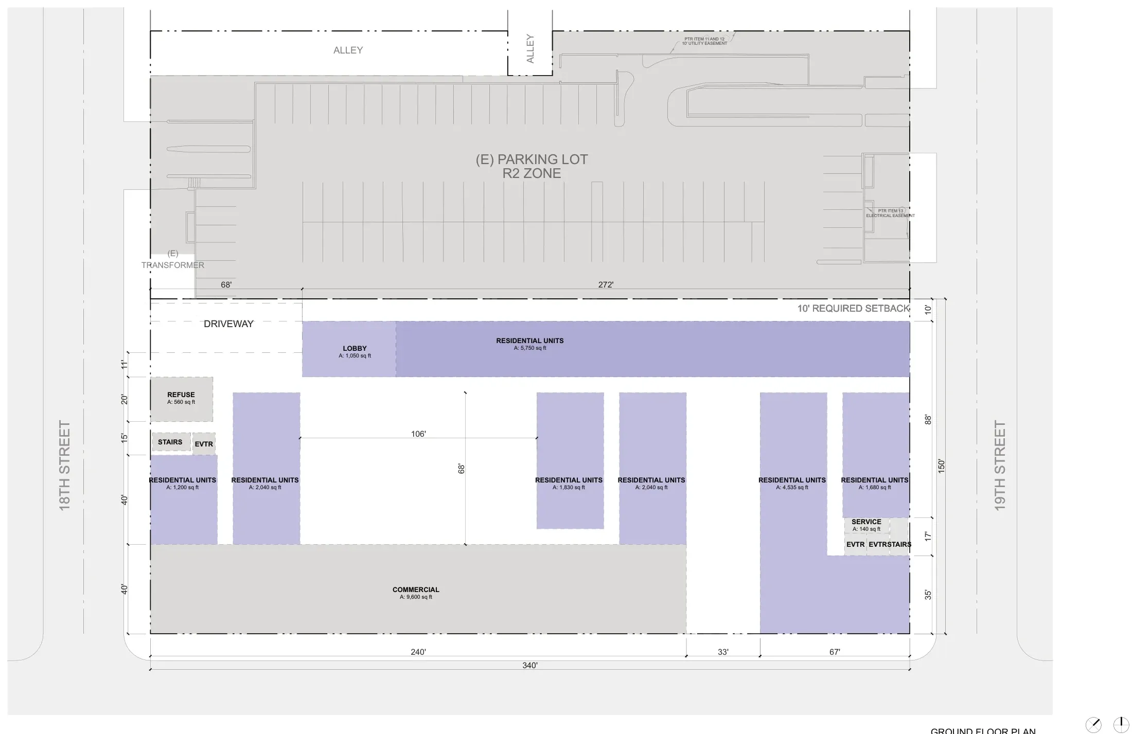 Wilshire — architectural drawing
