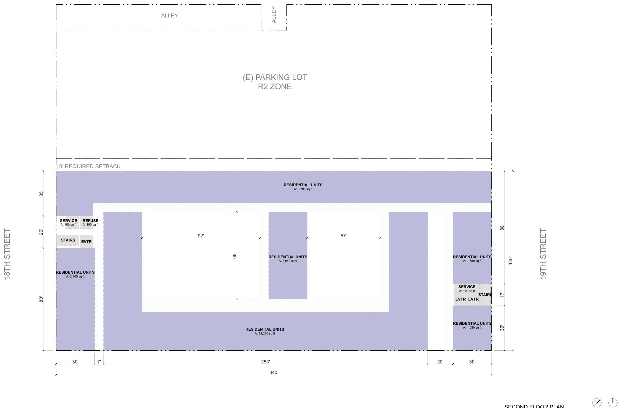 Wilshire — architectural drawing