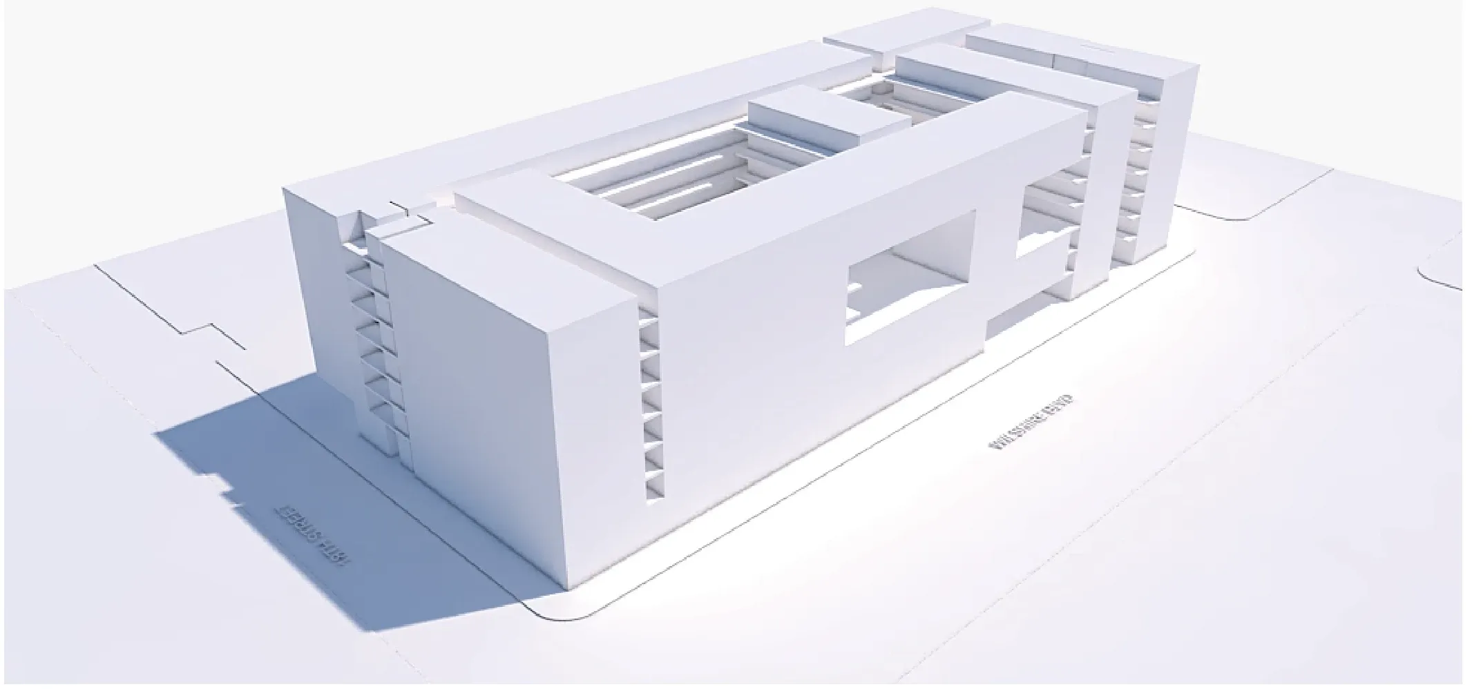 Wilshire — architectural drawing