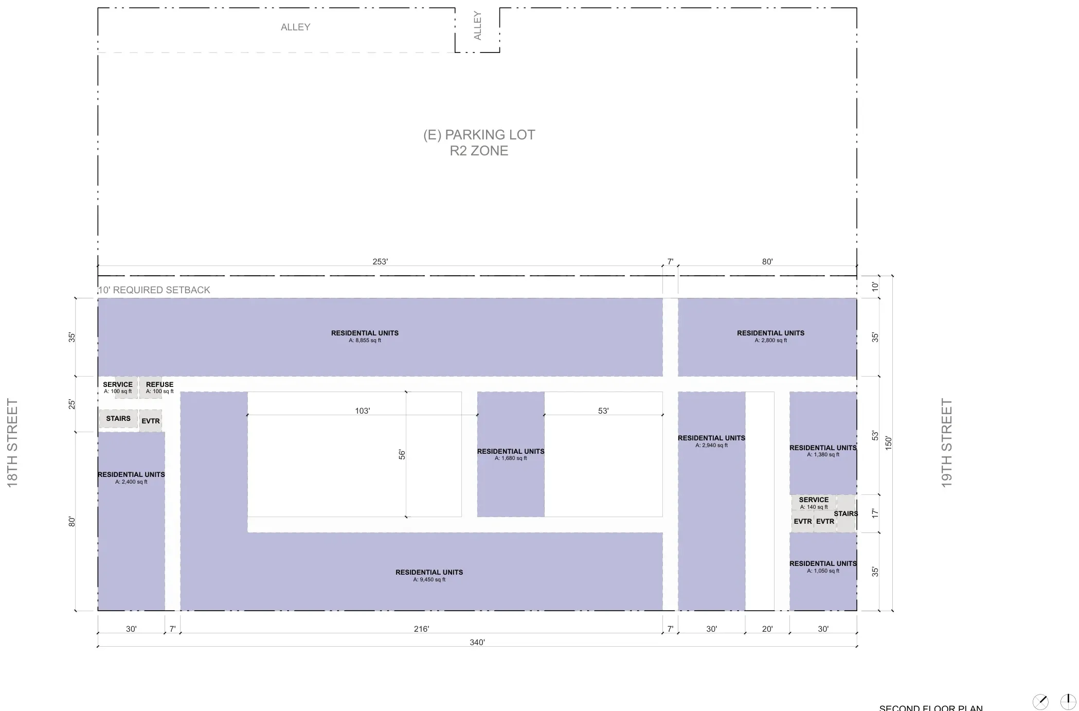 Wilshire — architectural drawing