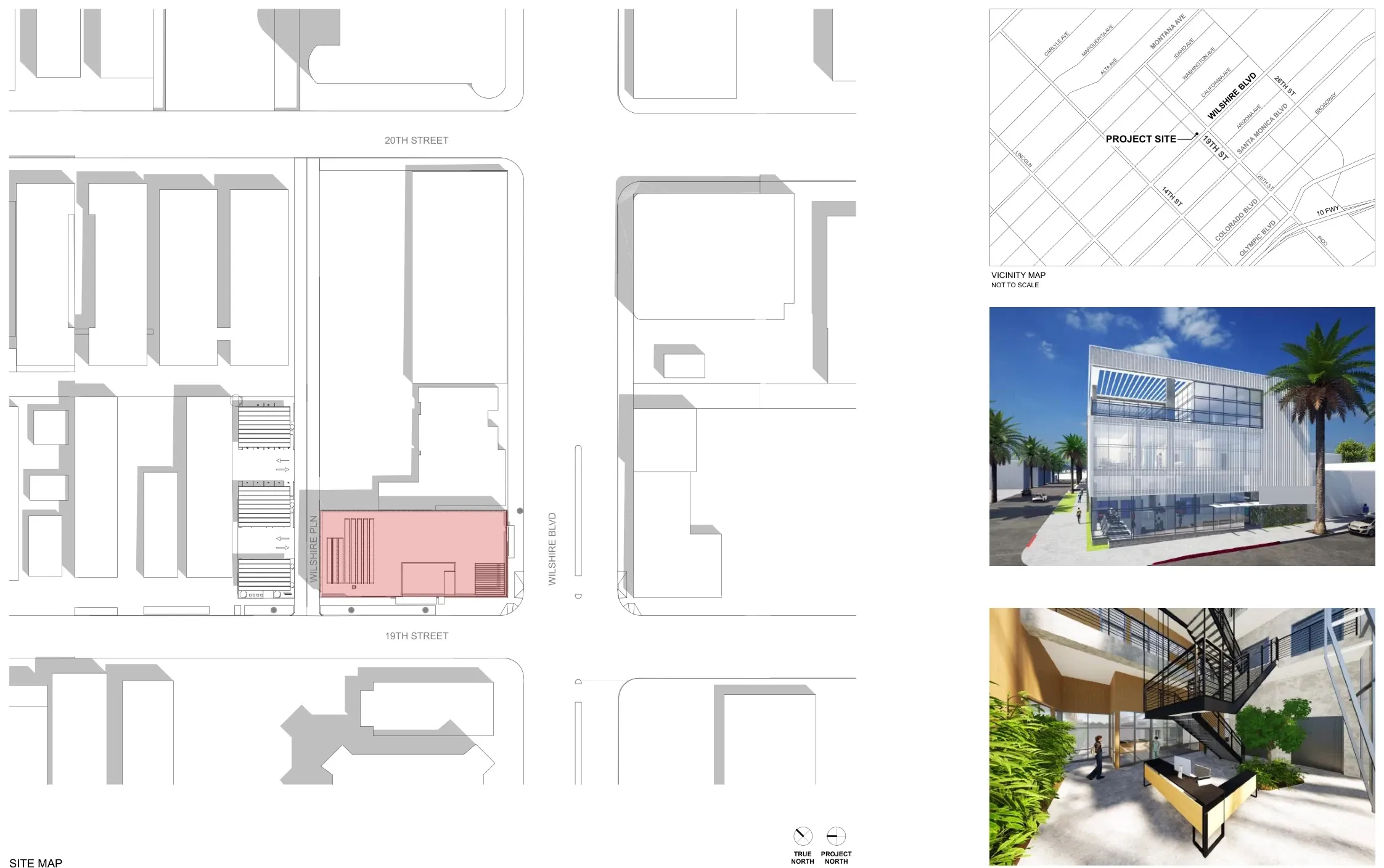 Wilshire — architectural drawing