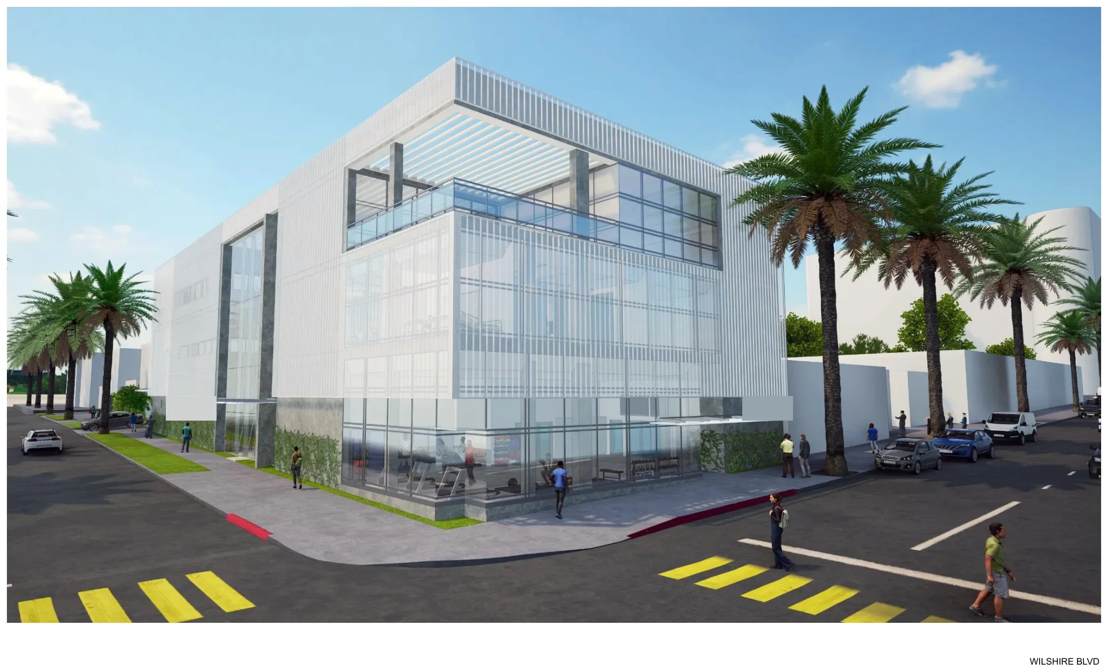 Wilshire — architectural drawing