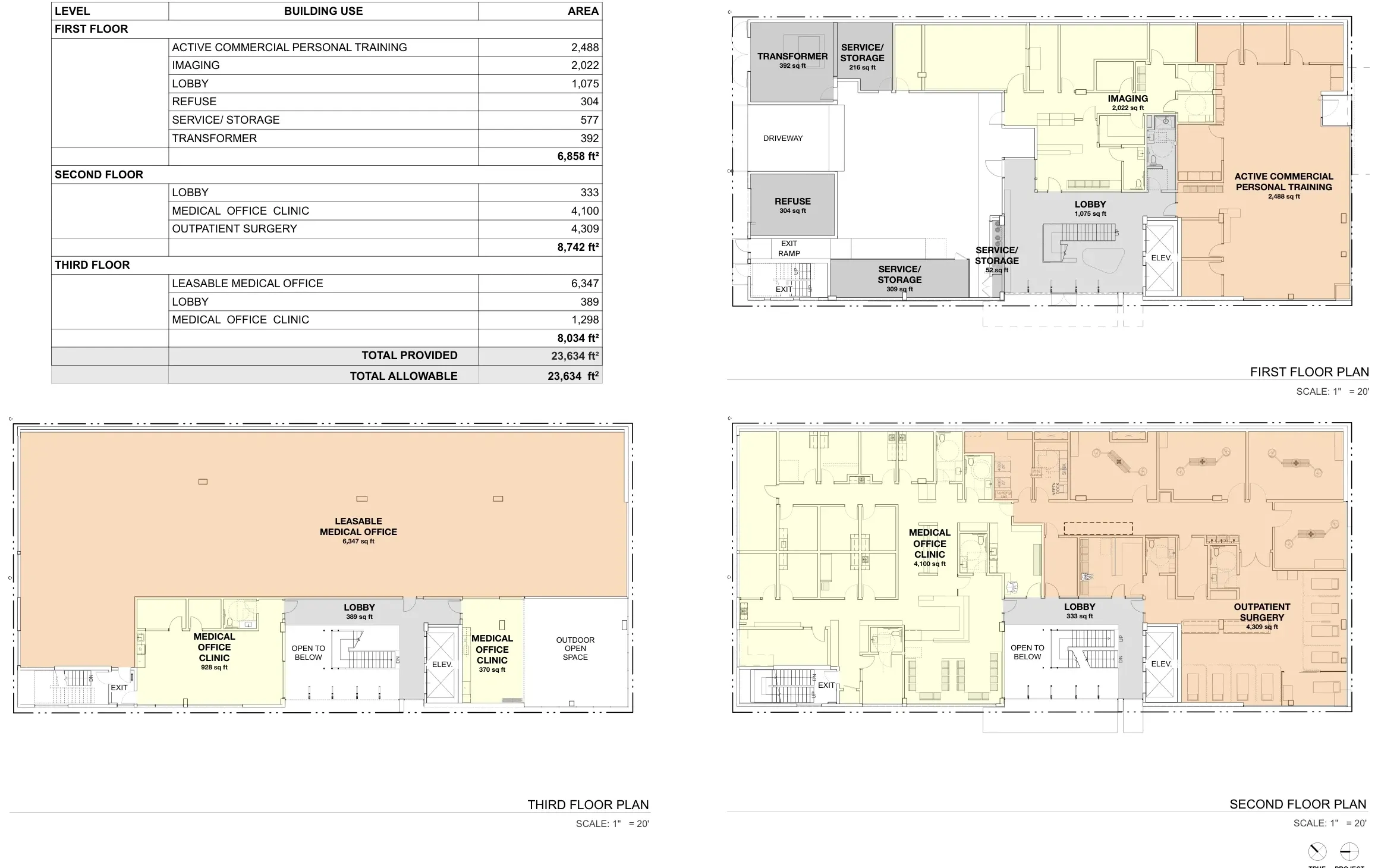 Wilshire — architectural drawing