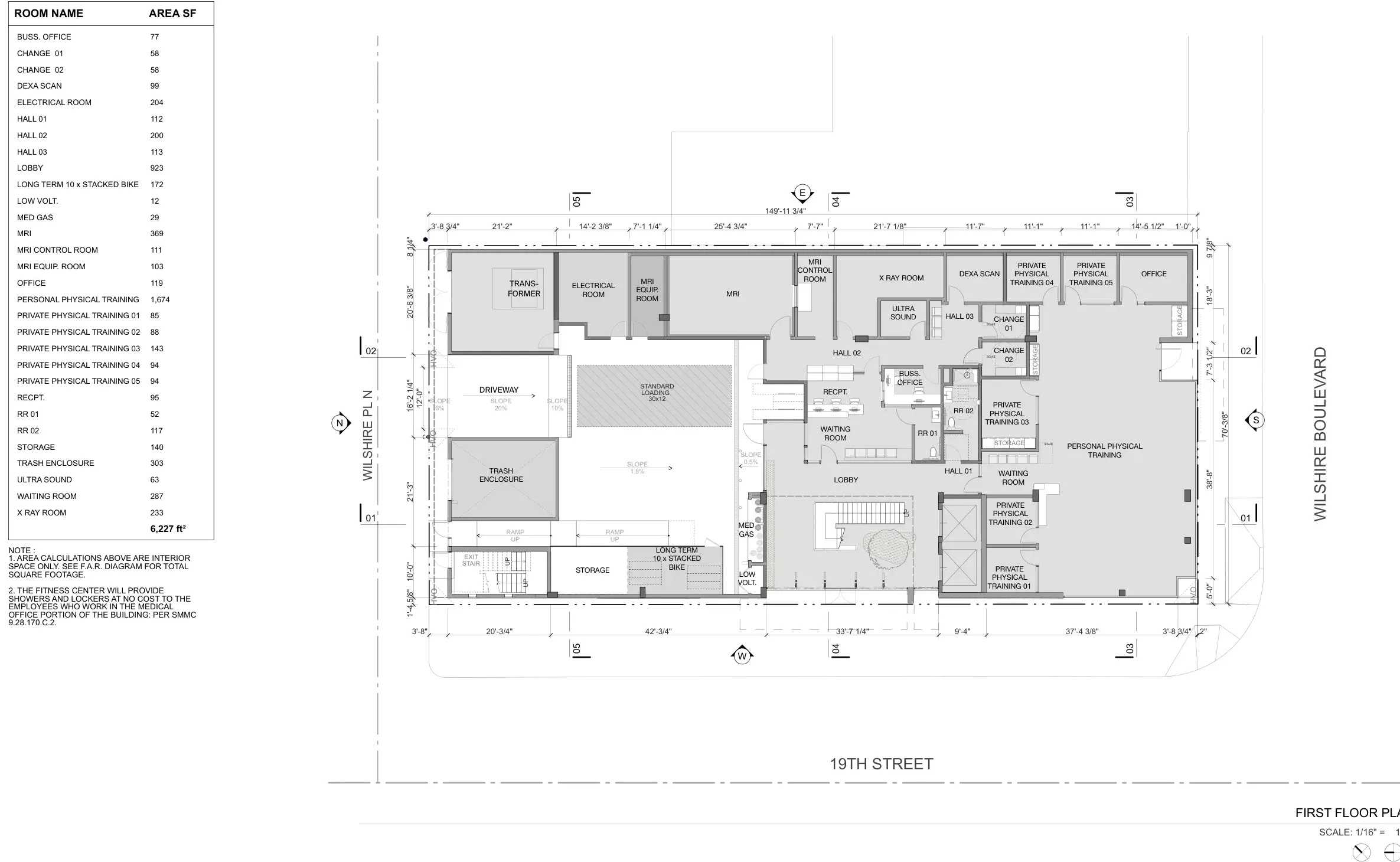 Wilshire — architectural drawing