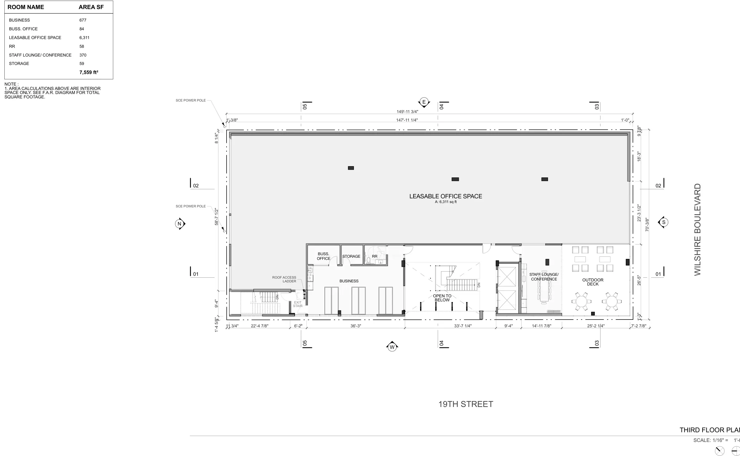 Wilshire — architectural drawing